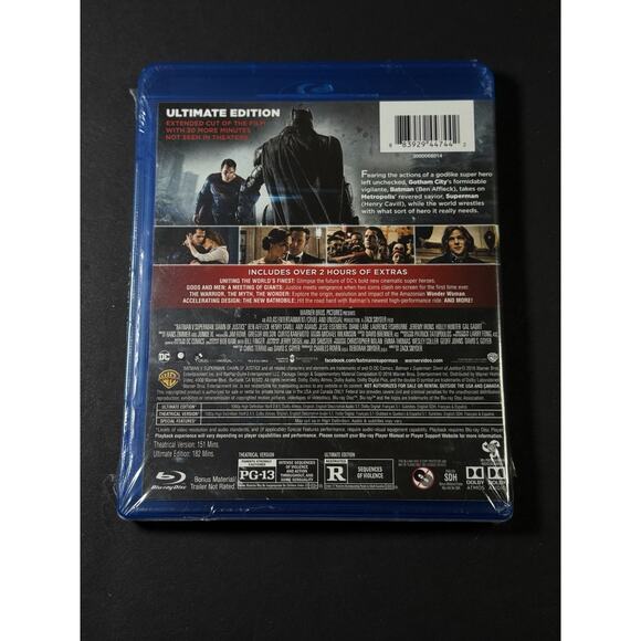 Batman V Superman Dawn of Justice Blu-ray Ultimate Edition Henry Cavill - Picture 2 of 2